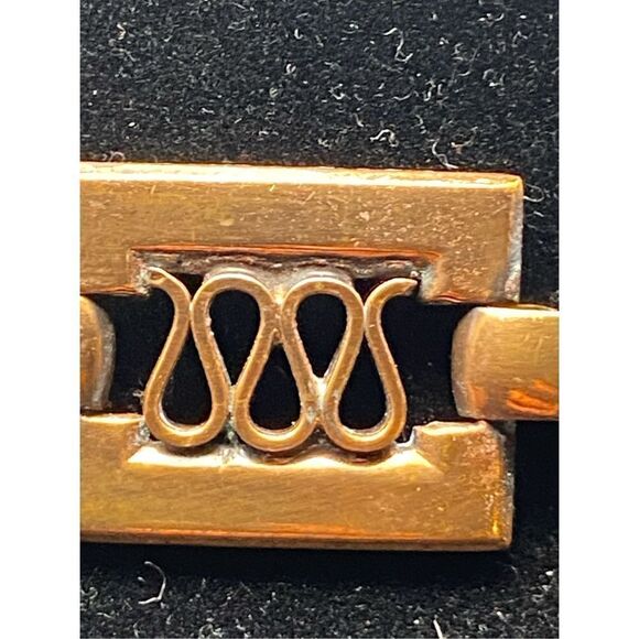 MATISSE RENOIR VINTAGE COPPER MID CENTURY MODERNIST STYLE NECKLACE DESIGNER - Picture 2 of 6